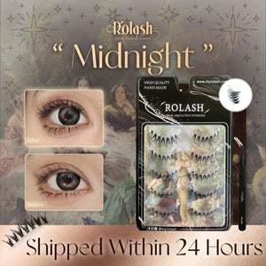 Rolash False Eyelashes 完美睫毛延长 <Midnight>- 化妆