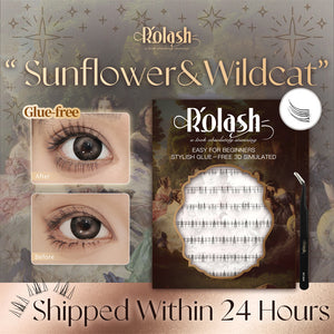 [无胶]Rolash 下睫毛嫁接睫毛<sunflower&wildcat> - 彩妆|120Clusters