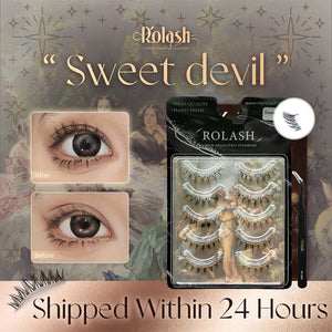 Rolash 完美睫毛延长假睫毛<Sweet Devil>- 彩妆