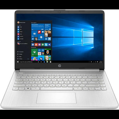 HP 14 英寸 1080P 轻量笔记本电脑，4 核英特尔奔腾 N6000（最高 3.3GHz），8GB RAM，64GB eMMC+128GB SSD，HDMI，WiFi，1 年 Microsoft 365