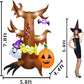 万圣节充气南瓜幽灵鬼树2.4米装饰