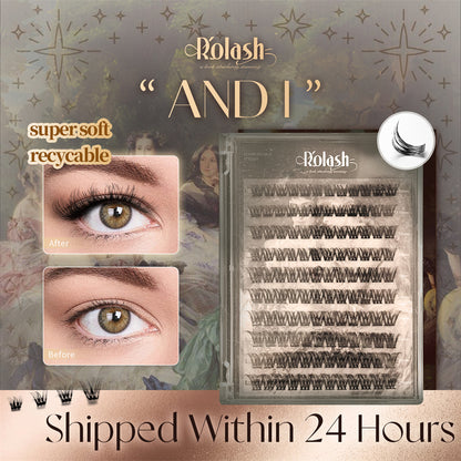 Rolash False Eyelashes 完美嫁接睫毛<与我> - 彩妆|120Clusters