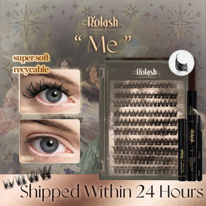 Rolash False Eyelashes 完美嫁接睫毛<ME> - 彩妆|80Clusters